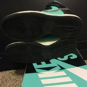 Nike | Shoes | Nike Dunk High X Diamond Supply Tiffany Size  display picture 3